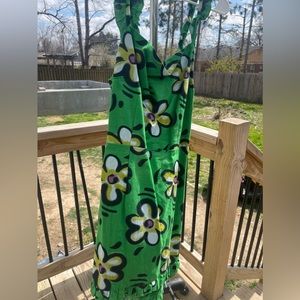 Green summer/concert dress